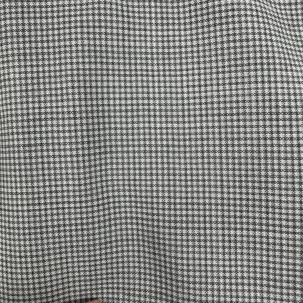 Banana‎ Republic Dress Pants Mens 35x30 Gray Wool Modern Slim Fit Nanotex Check